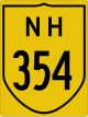 National Highway 354 shield}}