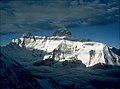 Nanda Devi peak N face view from slopes of Deo Damla