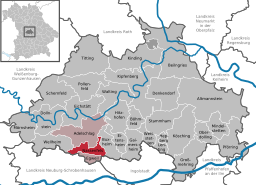 Läget för Nassenfels i Landkreis Eichstätt