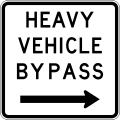 Heavy vehicle bypass to the right (New Zealand)
