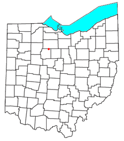 Location of Mexico, Ohio