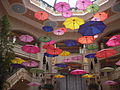 Hanging Umbrellas at The Palazzo hotel.