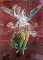 Image 63Winged Victory, ancient Roman fresco of the Neronian era from Pompeii (from Roman Empire)