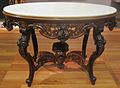Rococo Revival table (c. 1860), by Joseph Meeks & Sons.