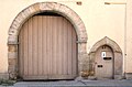 Torfahrt und Sitznischen-Hofportal