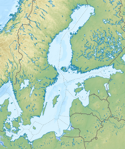 Narva is located in Baltic Sea