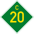 C20 road shield}}