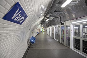 Quai en direction de Porte de Clignancourt.