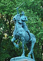 Statue équestre de Jeanne d'Arc (Anna Hyatt Huntington, Québec)