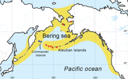 後期更新世以降の分布図