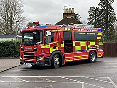 Scania P360 fire tender