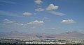 A view from the southern hills of Tabriz with Eynali is visible in North of Tabriz.