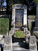 Herzl's grave in the Döbling Cemetery, Vienna