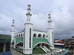 Tulay Central Mosque top view