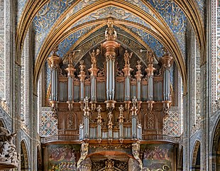 Grand orgue, cathédrale Sainte-Cécile.