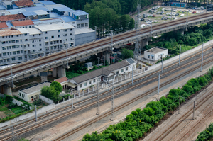 漢口線路所控制室