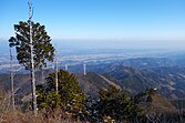 稲含山から甘楽町・藤岡市方面