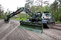 Rheinmetall promotional image of the AEV 3 Kodiak.