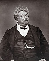 Photographie représentant Alexandre Dumas.