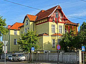 Villa Carl Grosse from Gdanska street
