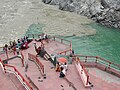 Another view of the confluence at Devprayag.