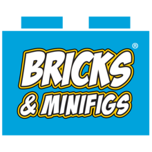 Bricks & Minifigs logo