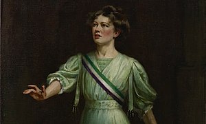 Christabel-Pankhurst-by-Ethel Wright