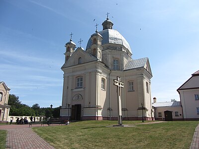 Church of the Holy Trinity, Liškiava Monastery, completed in 1741[36]