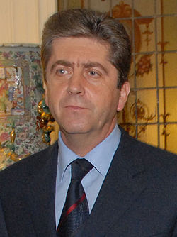 Georgi Părvanov marraskuussa 2008.