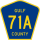 County Road 71A marker