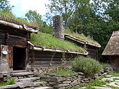 Hallandsgården på Frilandsmuseet utanför Köpenhamn