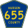 County Route 655 marker