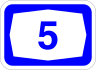 Highway 5 shield}}