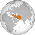 Ilkhanate in 1256–1353.