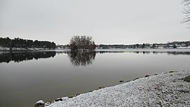 View of the northern section of Lake LeAnn