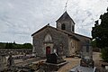 Cimetière et église Saint-Louvent.