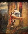 Claudius Jacquand, Les Adieux de Cinq-Mars à Marie d'Entraigues ou Le Baiser du départ, 1836 (Lyon, musée des Beaux-Arts)