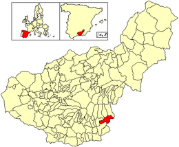 Ugíjar – Mappa