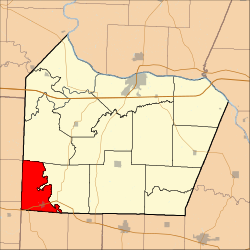 Location in Cooper County