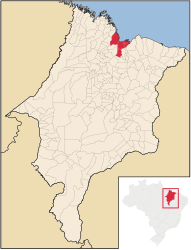 Regione Metropolitana di São Luís – Mappa