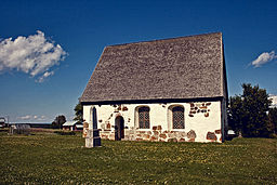 Marby gamla kyrka i juli 2008