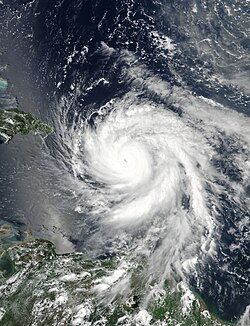 Ouragan Maria le 19 septembre 2017 à 20:45 UTC