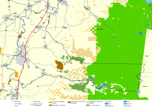 Map of Marion County