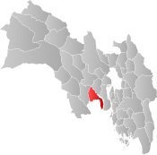 Drammen within Viken