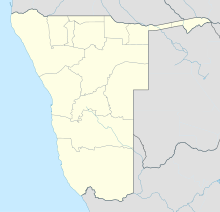 Sandpiper mine is located in Namibia