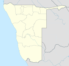 1997 Namibia mid-air collision is located in Namibia