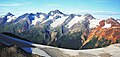 Otter Mountain, the highest peak of the Cambria Icefield area