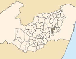 São Joaquim do Monte – Mappa