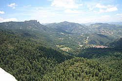 Panorama of El Chico National Park