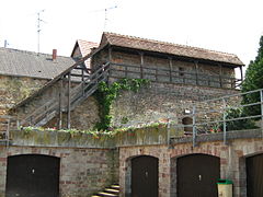 Chemin de ronde du rempart